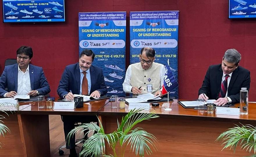 ABS Signs Milestone MOU with Indian Innovators to Drive Global Hub for Green Shipbuilding